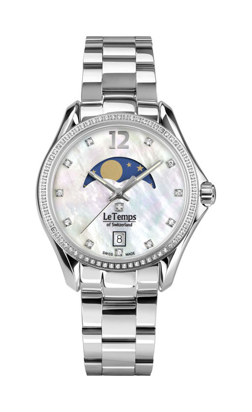 SPORT ELEGANCE LADY 33 SAPHIR QUARZ WATCH 100M