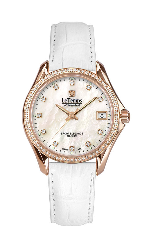 SPORT ELEGANCE LADY 33 SAPHIR QUARZ WATCH 100M