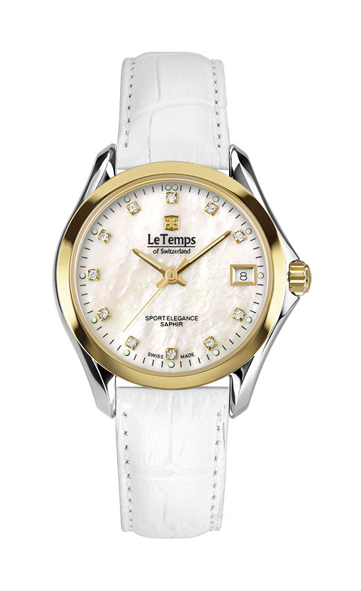 SPORT ELEGANCE LADY 33 SAPHIR QUARZ WATCH 100M