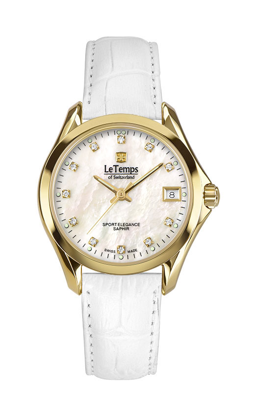 SPORT ELEGANCE LADY 33 SAPHIR QUARZ WATCH 100M