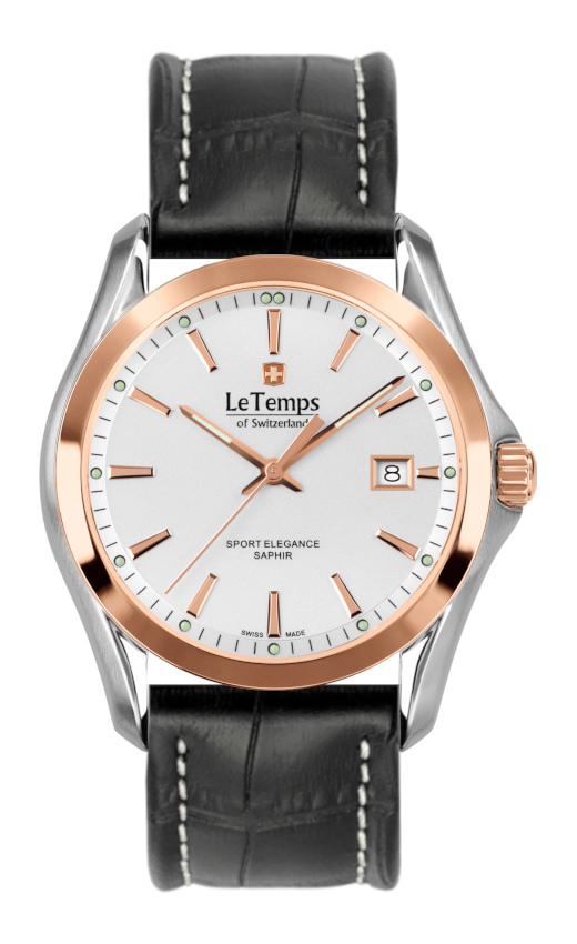 SPORT ELEGANCE GENT SAPHIR QUARZ WATCH 100M