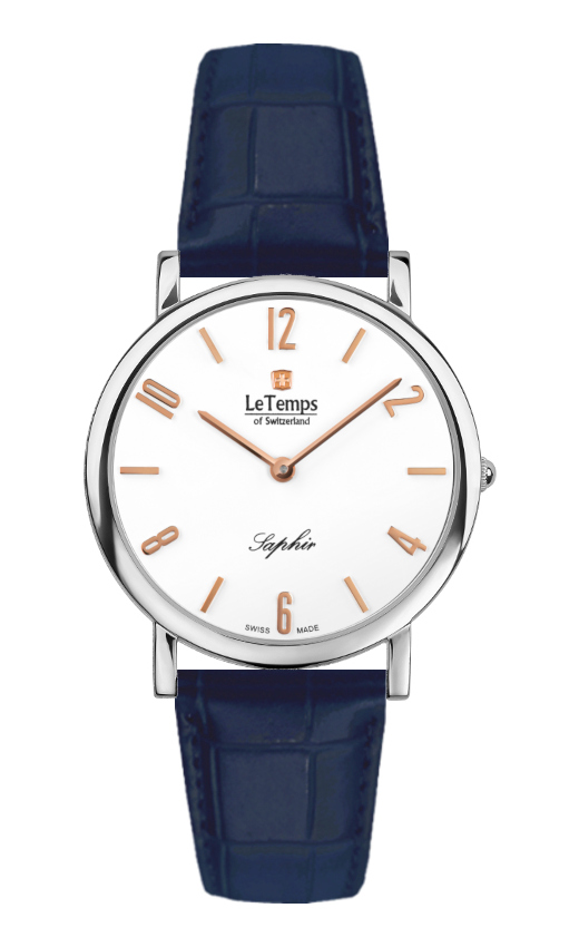 ZAFIRA SLIM SAPHIR QUARZ WATCH 30M