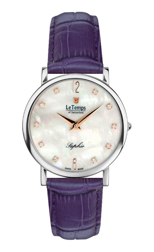 ZAFIRA SLIM SAPHIR QUARZ WATCH 30M