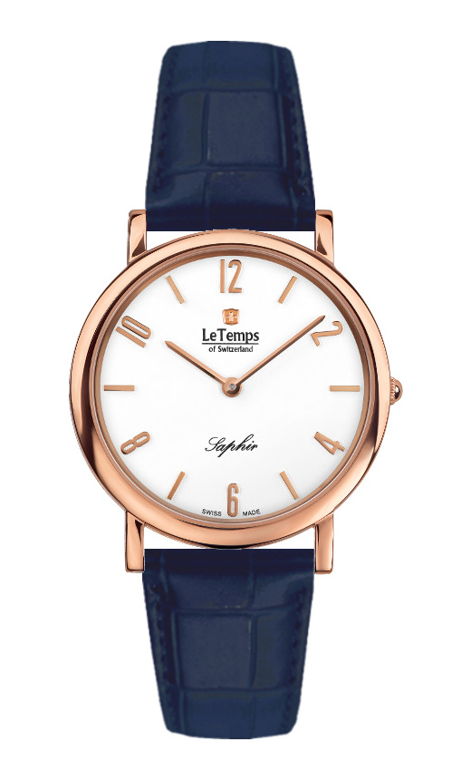 ZAFIRA SLIM SAPHIR QUARZ WATCH 30M