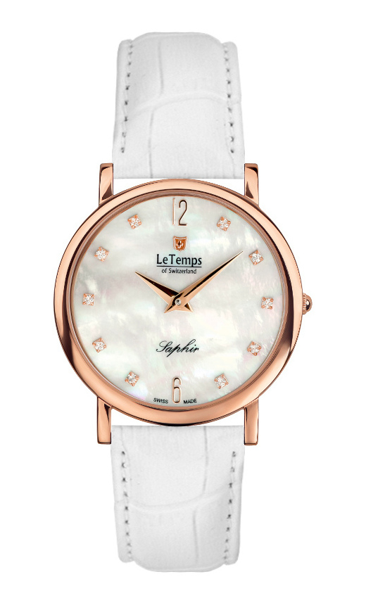 ZAFIRA SLIM SWAROVSKI SAPHIR QUARZ WATCH 30M