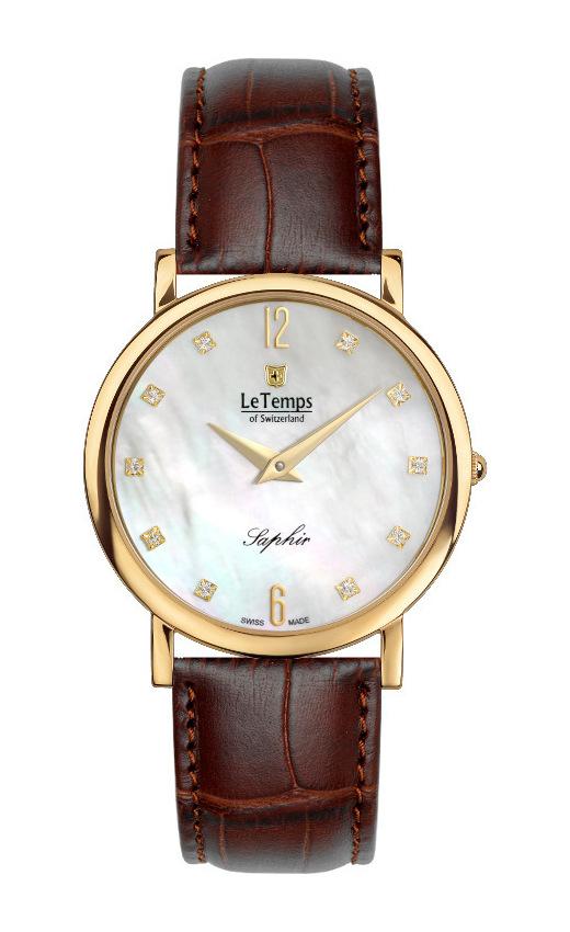 ZAFIRA SLIM SAPHIR QUARZ WATCH 30M