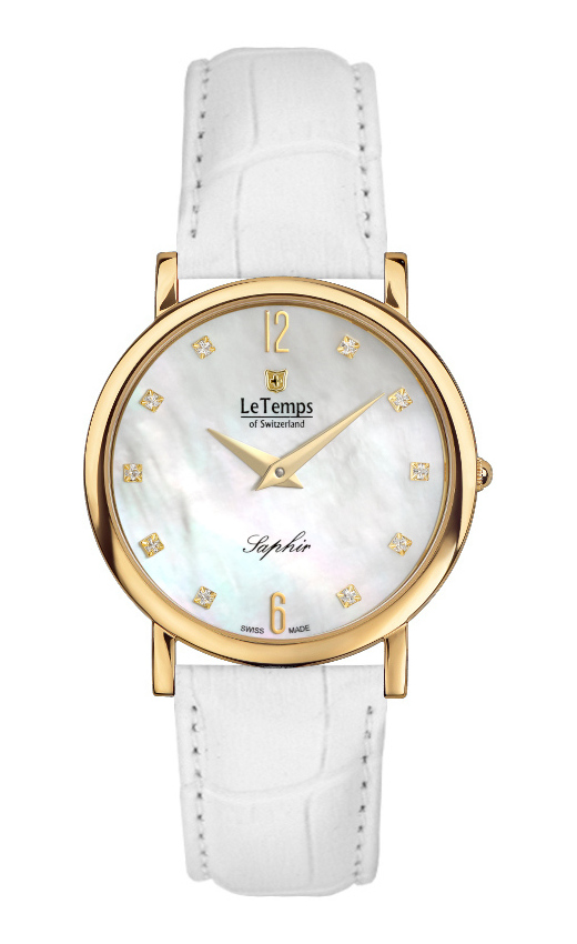 ZAFIRA SLIM SAPHIR QUARZ WATCH 30M