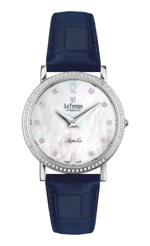 ZAFIRA SLIM SWAROVSKI SAPHIR QUARZ WATCH 30M