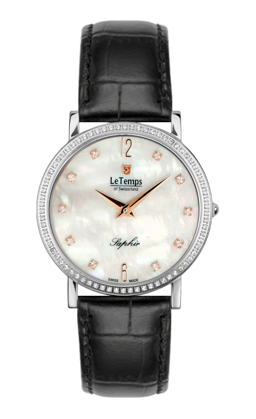 ZAFIRA SLIM SWAROVSKI SAPHIR QUARZ WATCH 30M