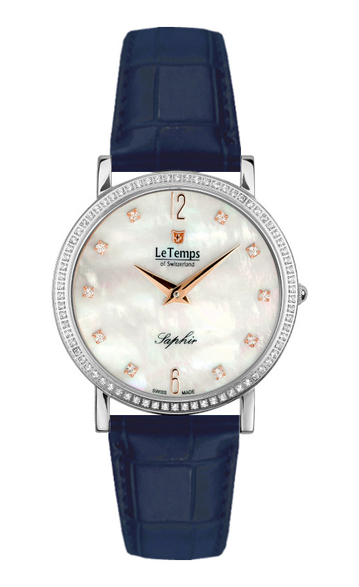 ZAFIRA SLIM SWAROVSKI SAPHIR QUARZ WATCH 30M