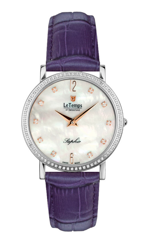 ZAFIRA SLIM SWAROVSKI SAPHIR QUARZ WATCH 30M