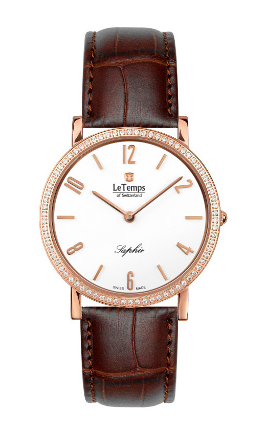 ZAFIRA SLIM SWAROVSKI SAPHIR QUARZ WATCH 30M