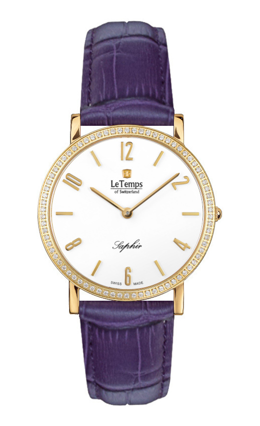 ZAFIRA SLIM SWAROVSKI SAPHIR QUARZ WATCH 30M