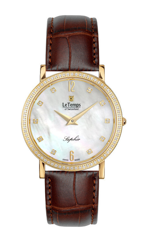 ZAFIRA SLIM SWAROVSKI SAPHIR QUARZ WATCH 30M