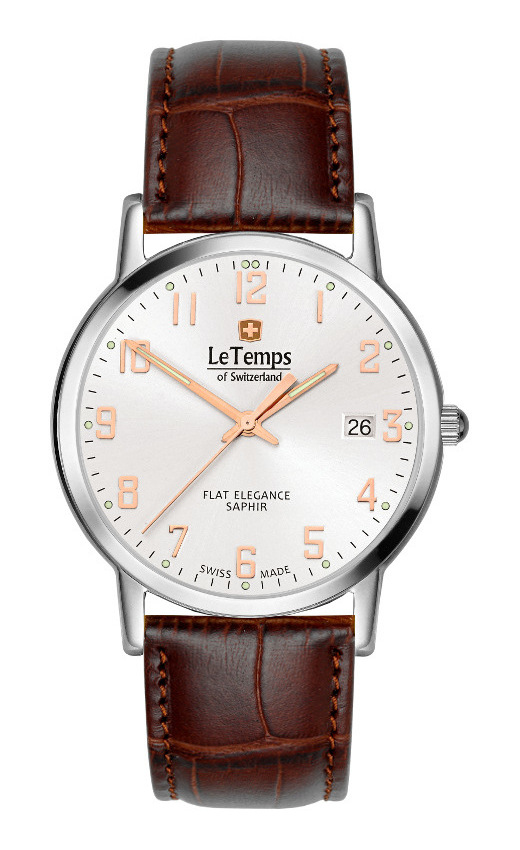 FLAT ELEGANCE GENT SAPHIR QUARZ WATCH 30 M