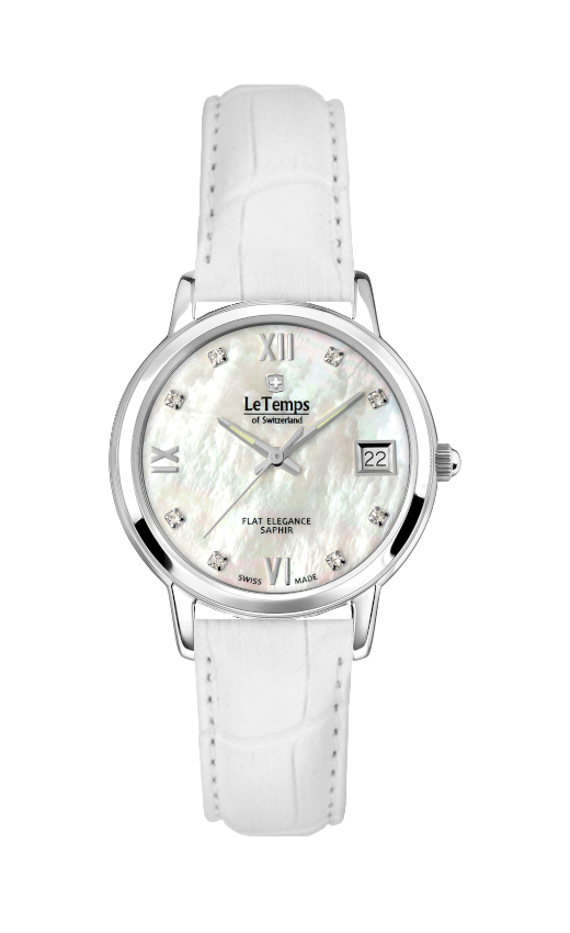 FLAT ELEGANCE LADY SAPHIR QUARZ WATCH 30 M